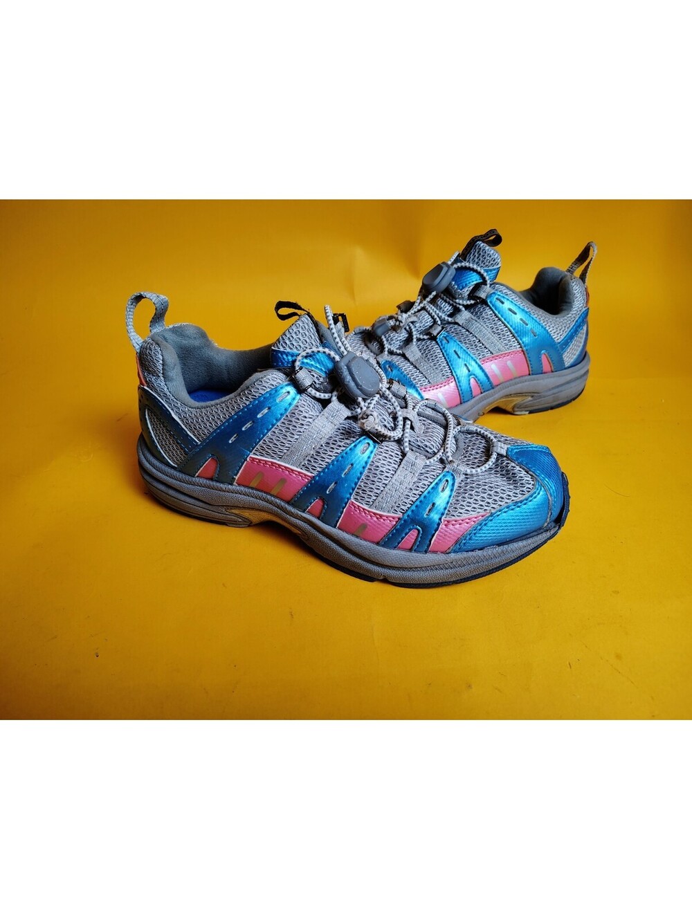 Dr Comfort Refresh 3976 Blue Pink Orthopedic Diabetic Women's Size 6.5 M Used